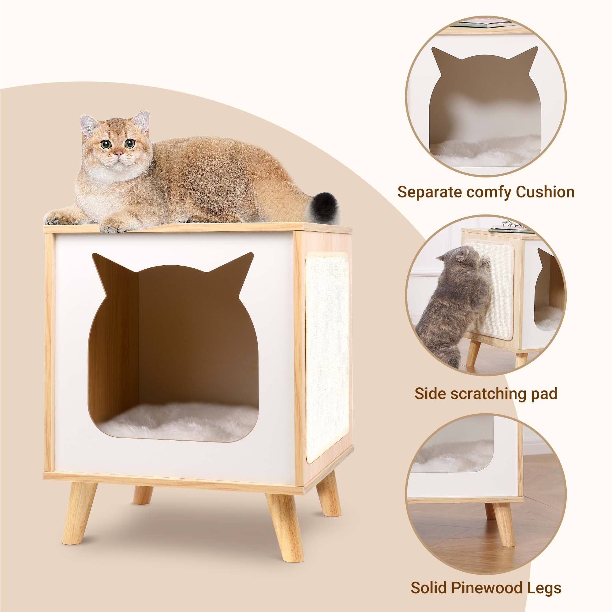 Cat box outlet house